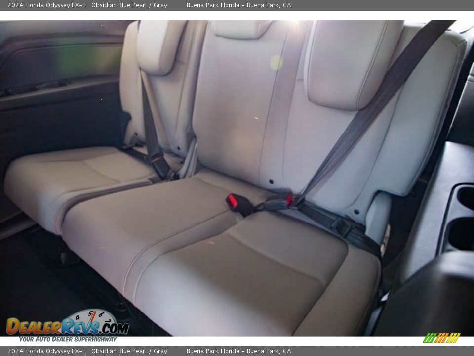 Rear Seat of 2024 Honda Odyssey EX-L Photo #28