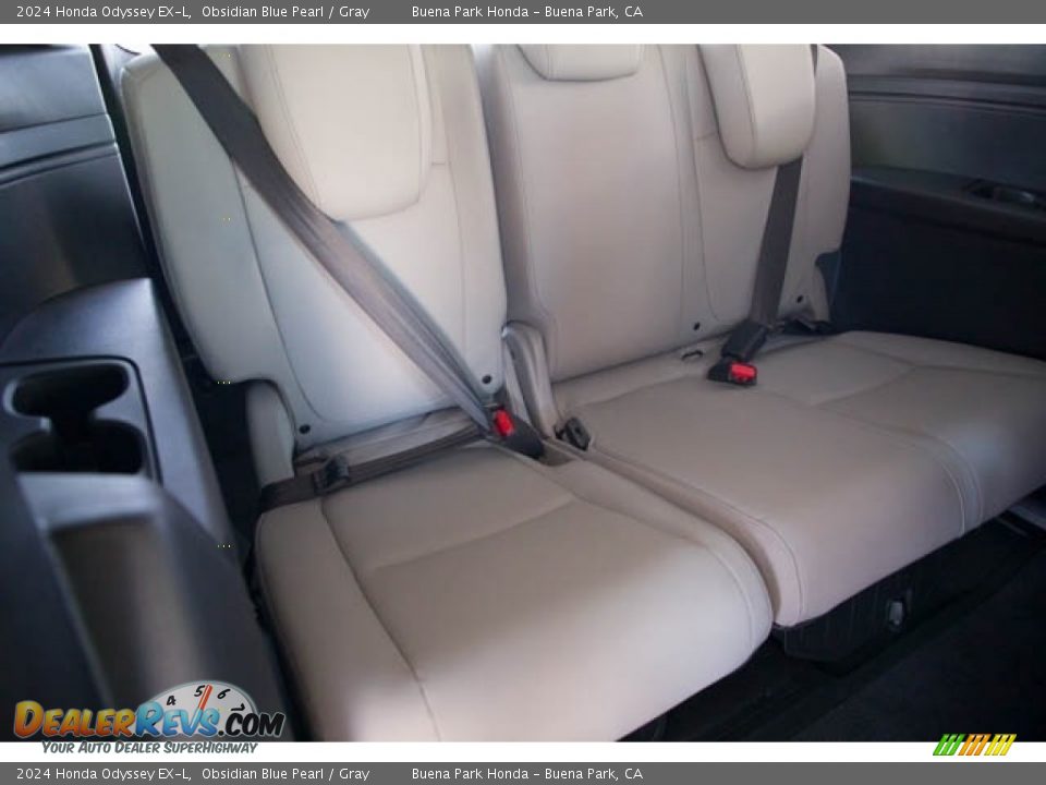 Rear Seat of 2024 Honda Odyssey EX-L Photo #30