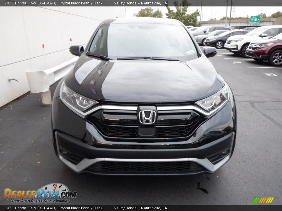 2021 Honda CR-V EX-L AWD Crystal Black Pearl / Black Photo #2