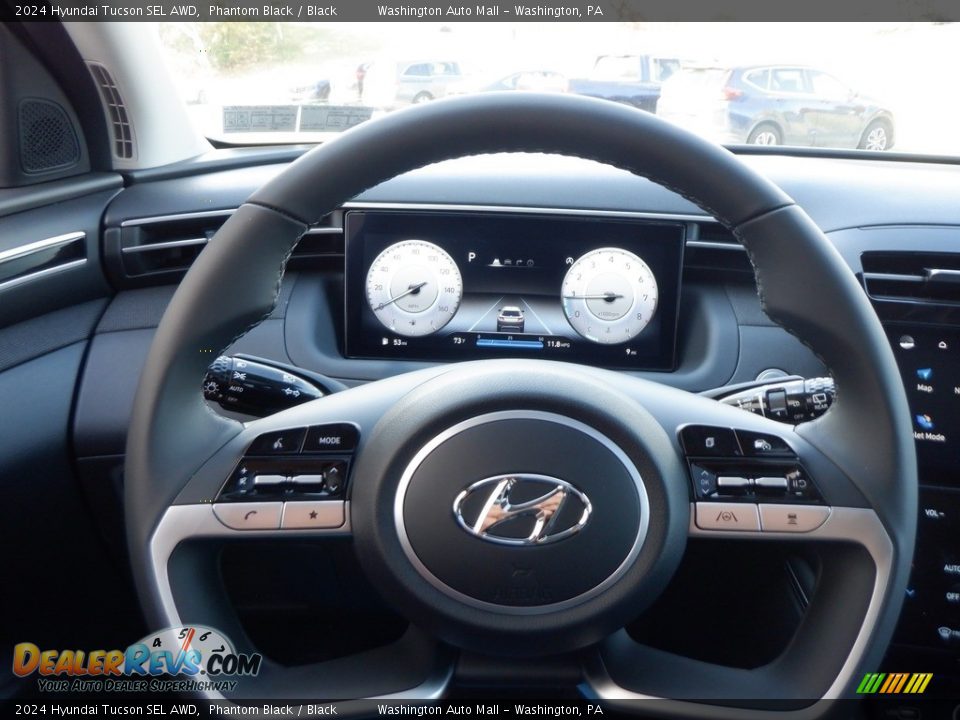 2024 Hyundai Tucson SEL AWD Phantom Black / Black Photo #24