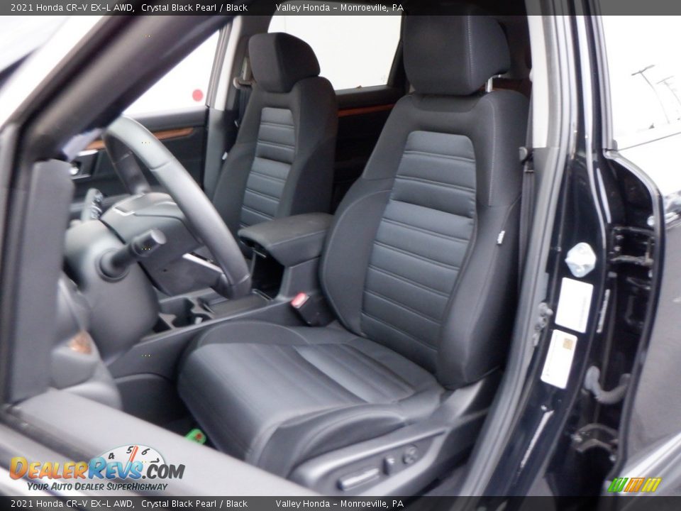 Front Seat of 2021 Honda CR-V EX-L AWD Photo #10
