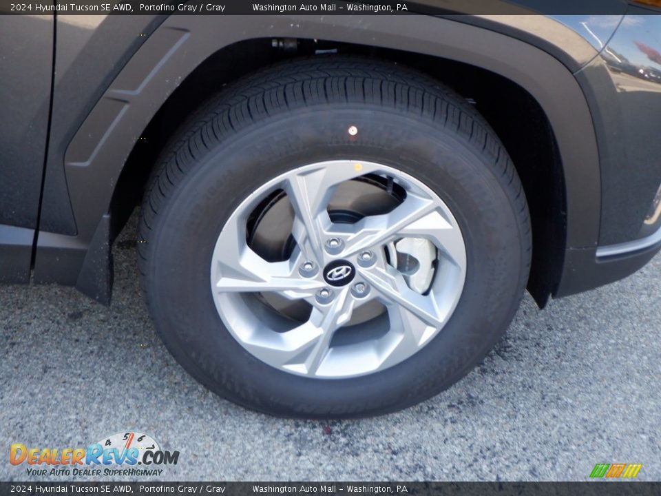 2024 Hyundai Tucson SE AWD Portofino Gray / Gray Photo #3