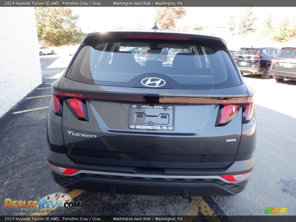 2024 Hyundai Tucson SE AWD Portofino Gray / Gray Photo #6