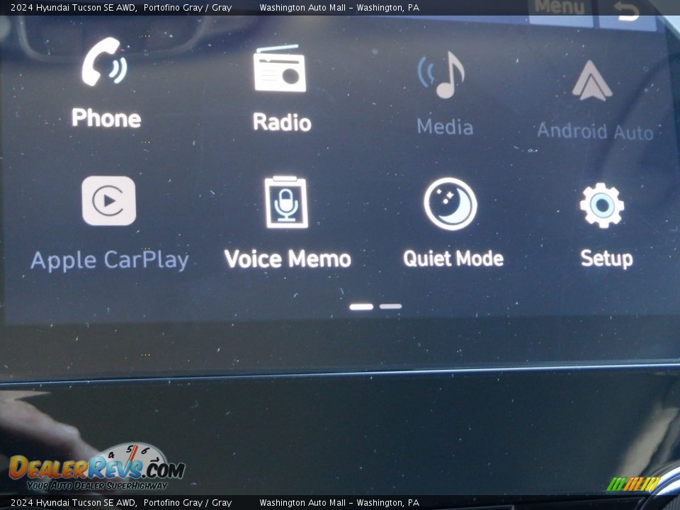 2024 Hyundai Tucson SE AWD Portofino Gray / Gray Photo #17