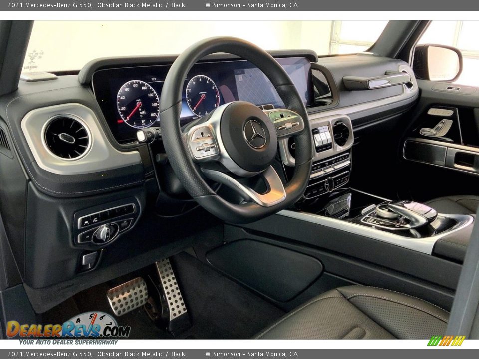 2021 Mercedes-Benz G 550 Obsidian Black Metallic / Black Photo #13