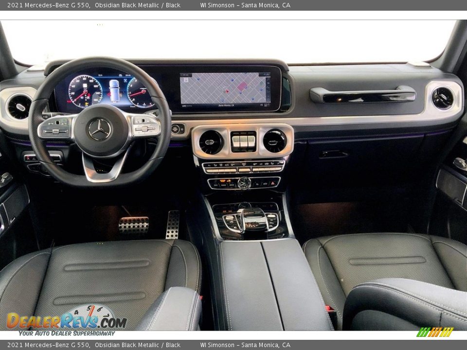 2021 Mercedes-Benz G 550 Obsidian Black Metallic / Black Photo #14