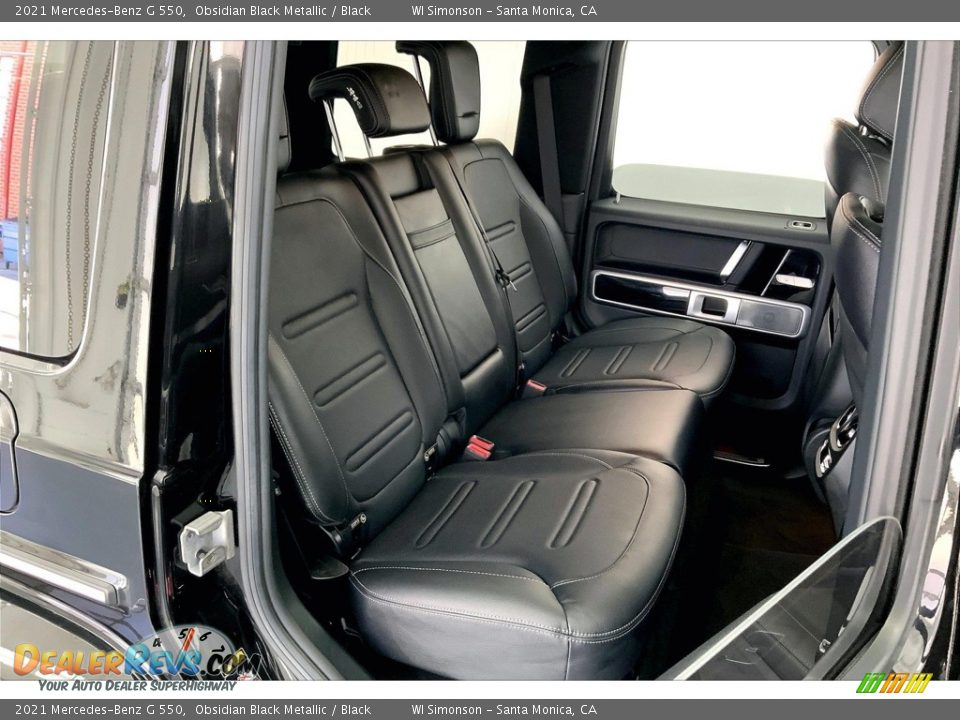 2021 Mercedes-Benz G 550 Obsidian Black Metallic / Black Photo #18