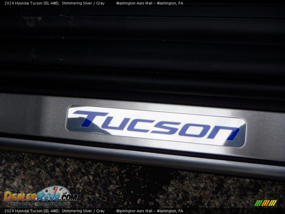2024 Hyundai Tucson SEL AWD Shimmering Silver / Gray Photo #12