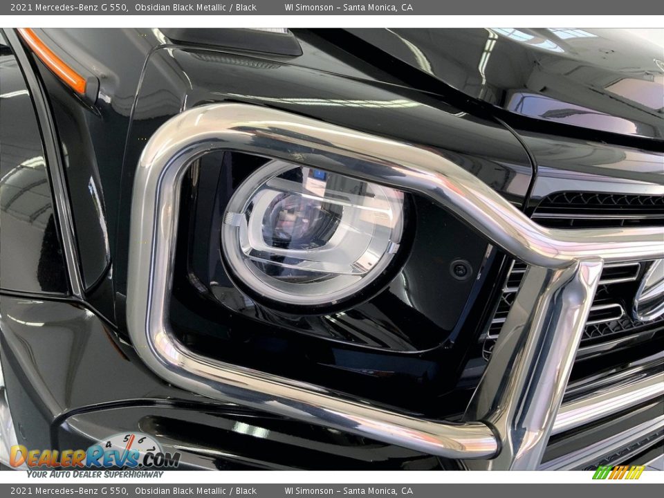 2021 Mercedes-Benz G 550 Obsidian Black Metallic / Black Photo #27