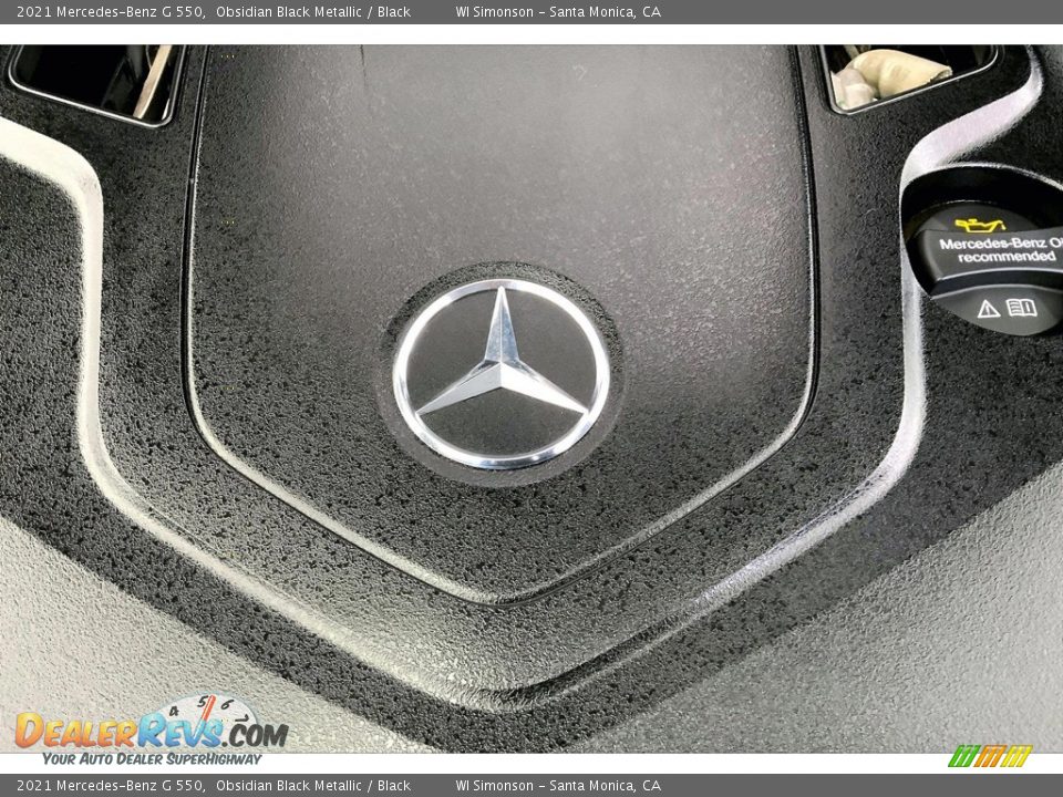 2021 Mercedes-Benz G 550 Obsidian Black Metallic / Black Photo #31