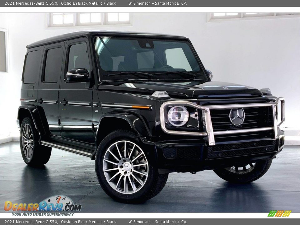 2021 Mercedes-Benz G 550 Obsidian Black Metallic / Black Photo #33