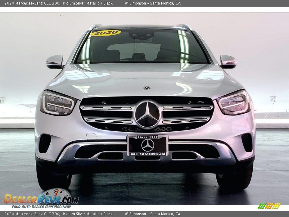 2020 Mercedes-Benz GLC 300 Iridium Silver Metallic / Black Photo #2