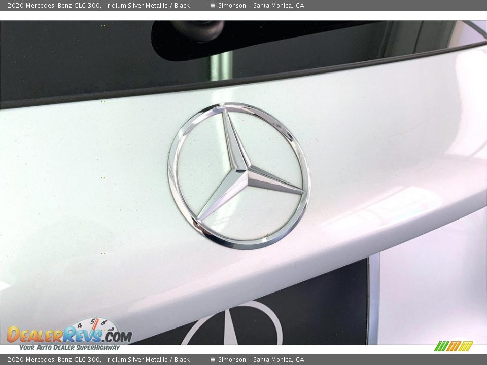 2020 Mercedes-Benz GLC 300 Iridium Silver Metallic / Black Photo #7