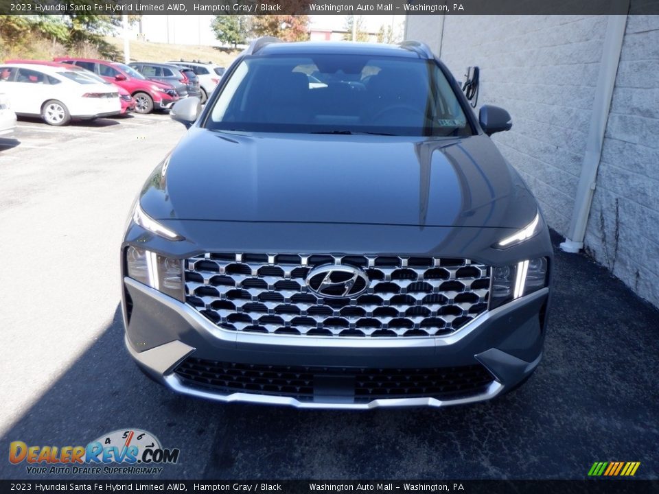 2023 Hyundai Santa Fe Hybrid Limited AWD Hampton Gray / Black Photo #3