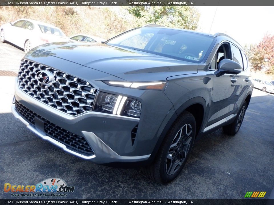 2023 Hyundai Santa Fe Hybrid Limited AWD Hampton Gray / Black Photo #4