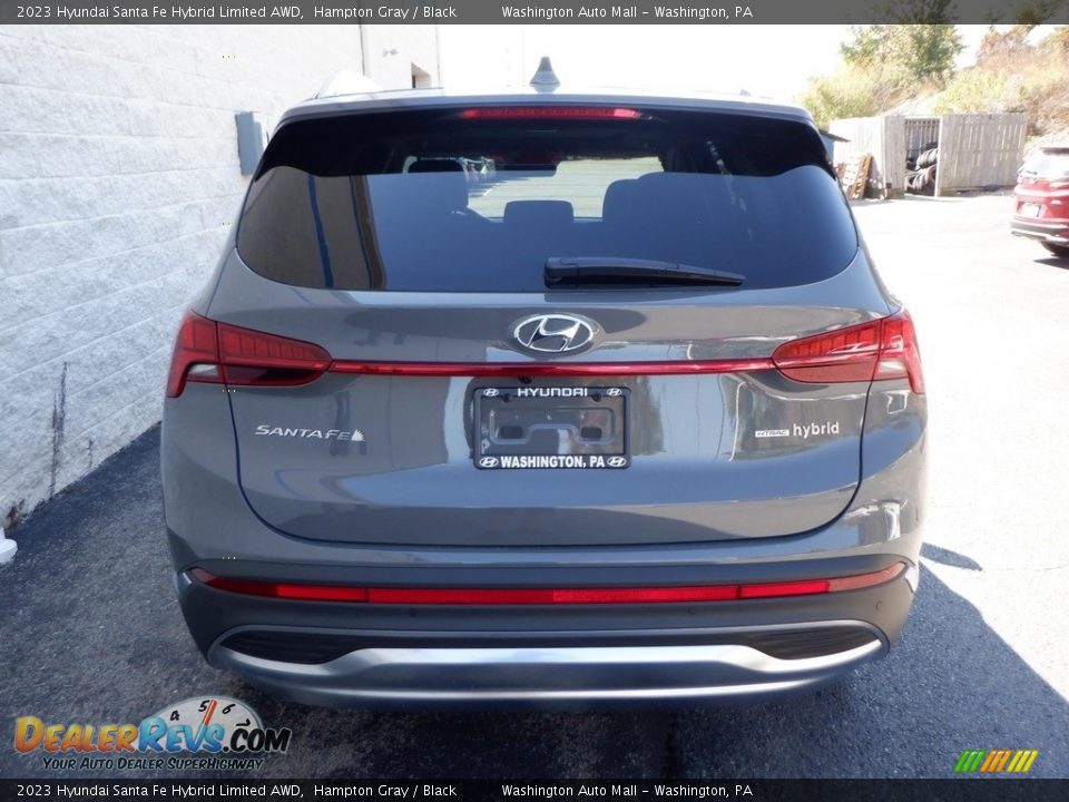 2023 Hyundai Santa Fe Hybrid Limited AWD Hampton Gray / Black Photo #5