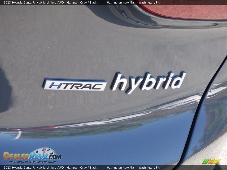 2023 Hyundai Santa Fe Hybrid Limited AWD Hampton Gray / Black Photo #6