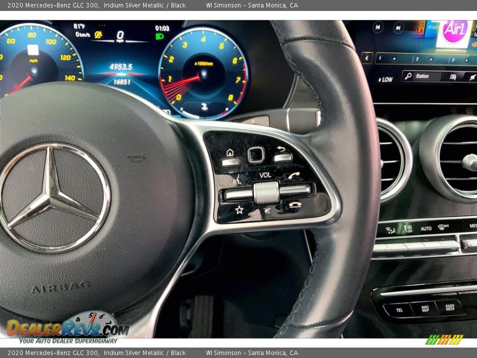 2020 Mercedes-Benz GLC 300 Steering Wheel Photo #22