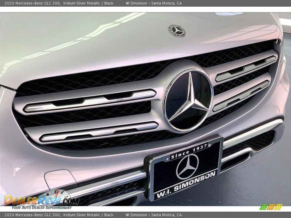 2020 Mercedes-Benz GLC 300 Iridium Silver Metallic / Black Photo #30
