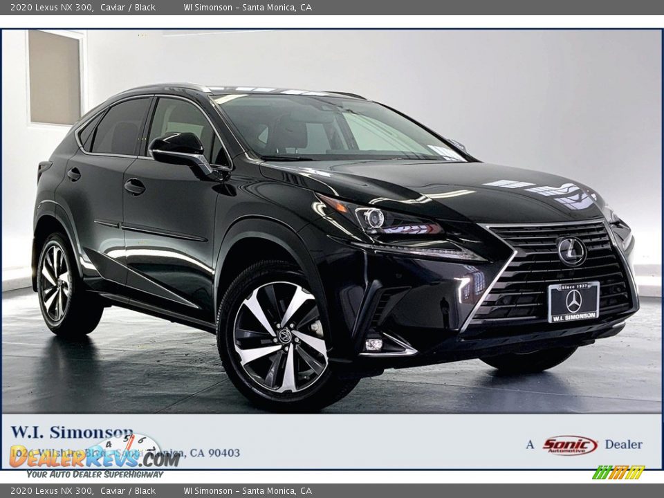 2020 Lexus NX 300 Caviar / Black Photo #1