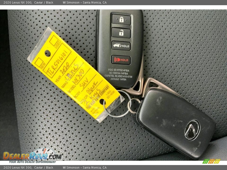 Keys of 2020 Lexus NX 300 Photo #11