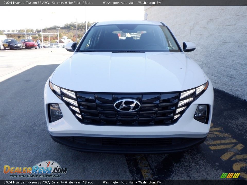 2024 Hyundai Tucson SE AWD Serenity White Pearl / Black Photo #4