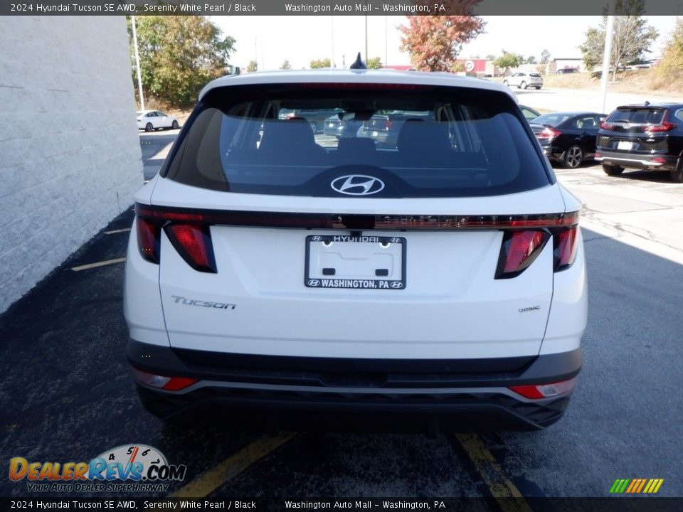2024 Hyundai Tucson SE AWD Serenity White Pearl / Black Photo #6
