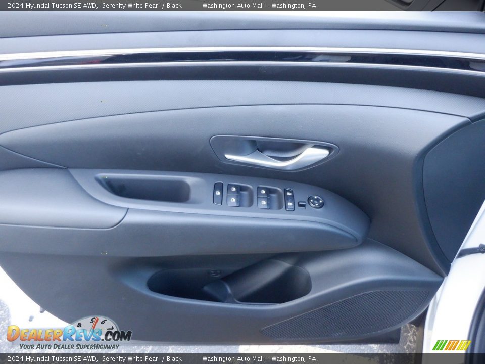 2024 Hyundai Tucson SE AWD Serenity White Pearl / Black Photo #9