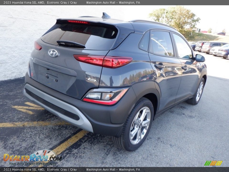 2023 Hyundai Kona SEL AWD Ecotronic Gray / Gray Photo #7