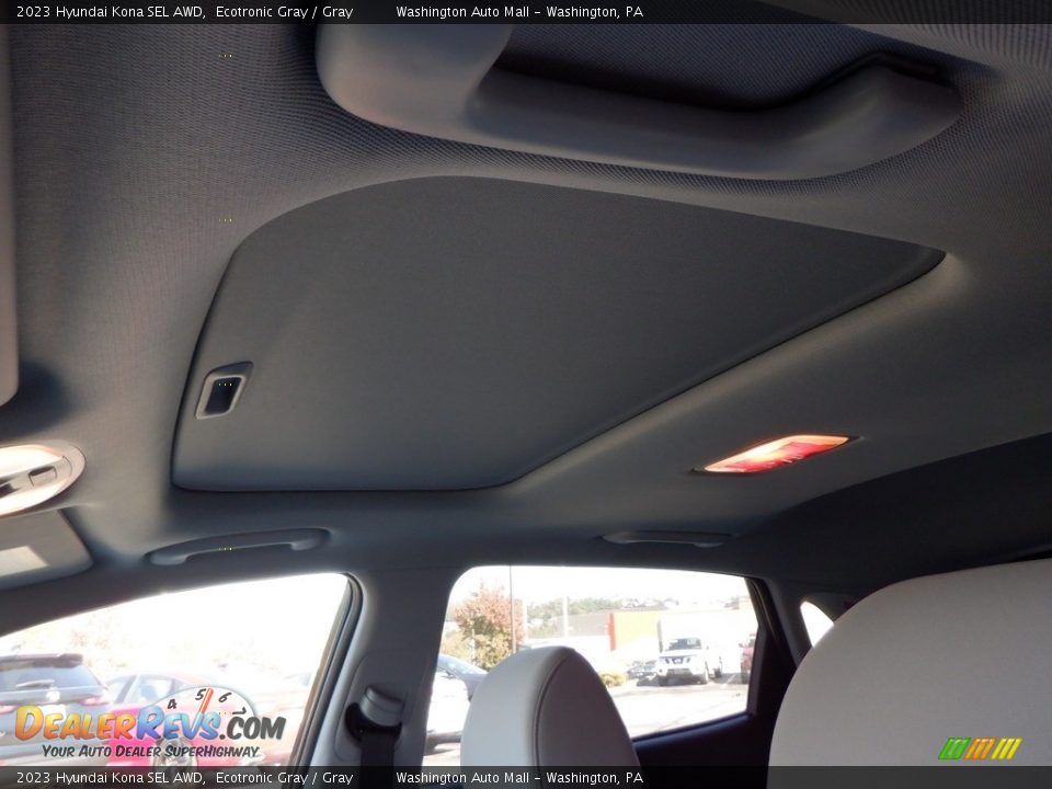 Sunroof of 2023 Hyundai Kona SEL AWD Photo #15