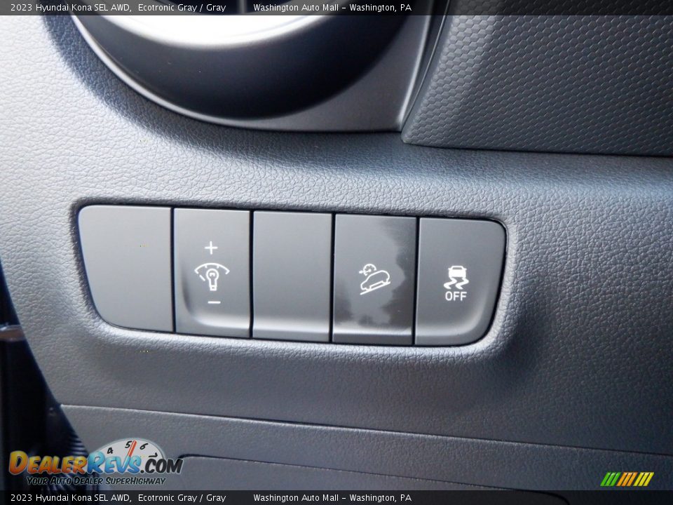 Controls of 2023 Hyundai Kona SEL AWD Photo #16