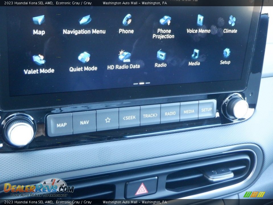 Controls of 2023 Hyundai Kona SEL AWD Photo #23