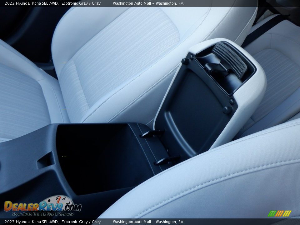 2023 Hyundai Kona SEL AWD Ecotronic Gray / Gray Photo #30