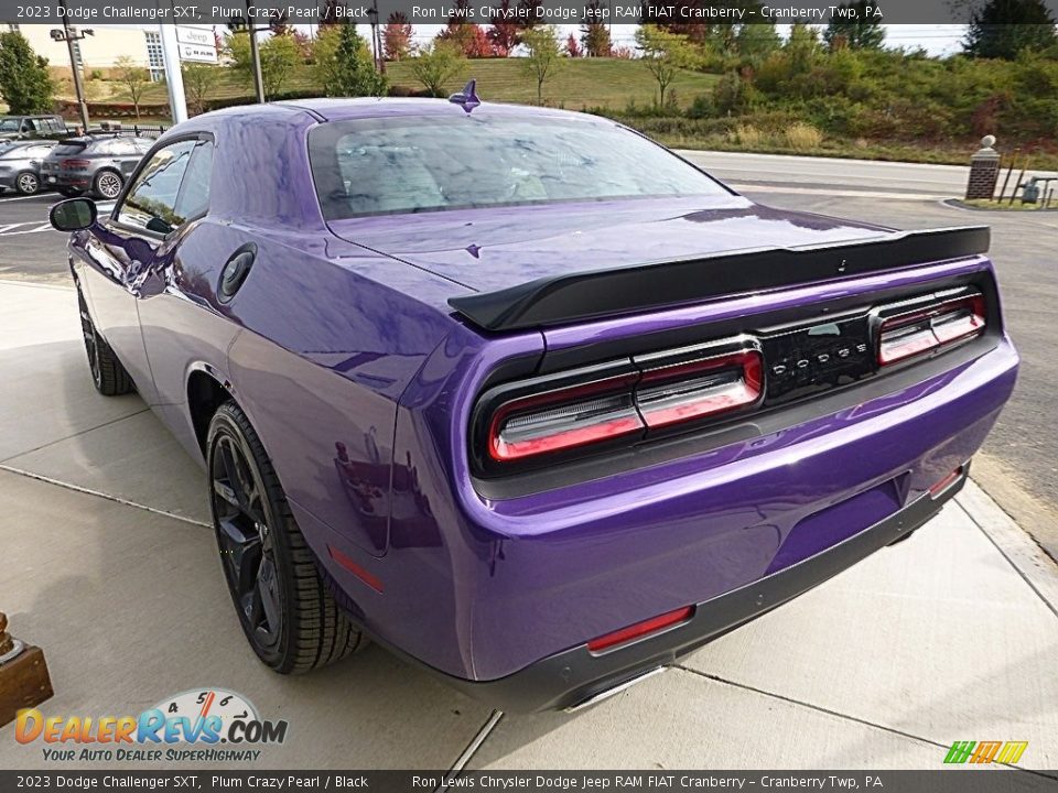 2023 Dodge Challenger SXT Plum Crazy Pearl / Black Photo #2