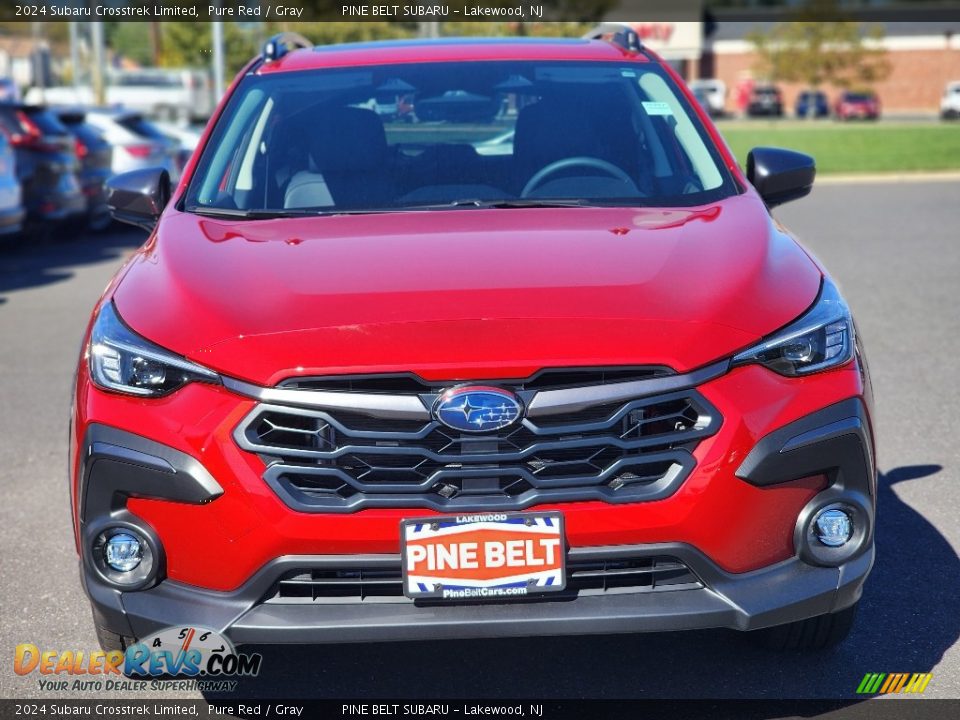 2024 Subaru Crosstrek Limited Pure Red / Gray Photo #2