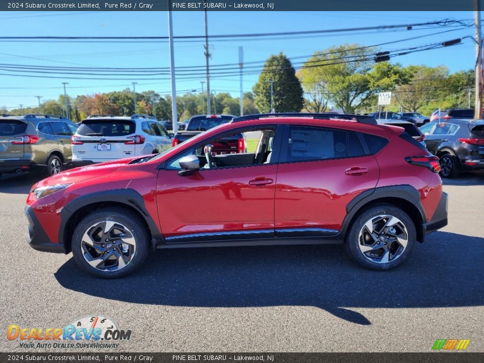 Pure Red 2024 Subaru Crosstrek Limited Photo #3