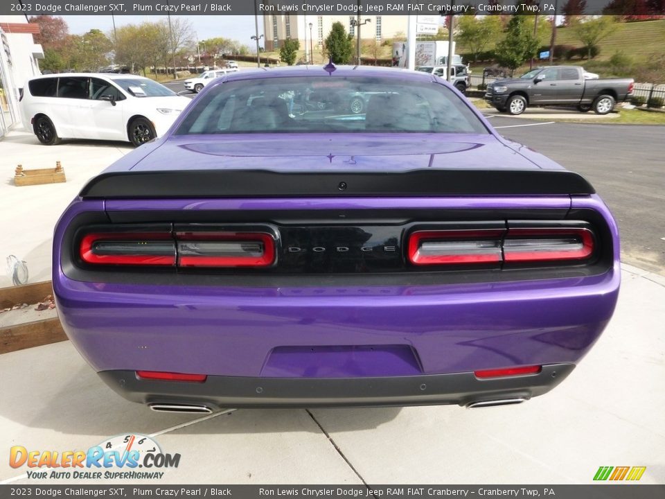 2023 Dodge Challenger SXT Plum Crazy Pearl / Black Photo #3