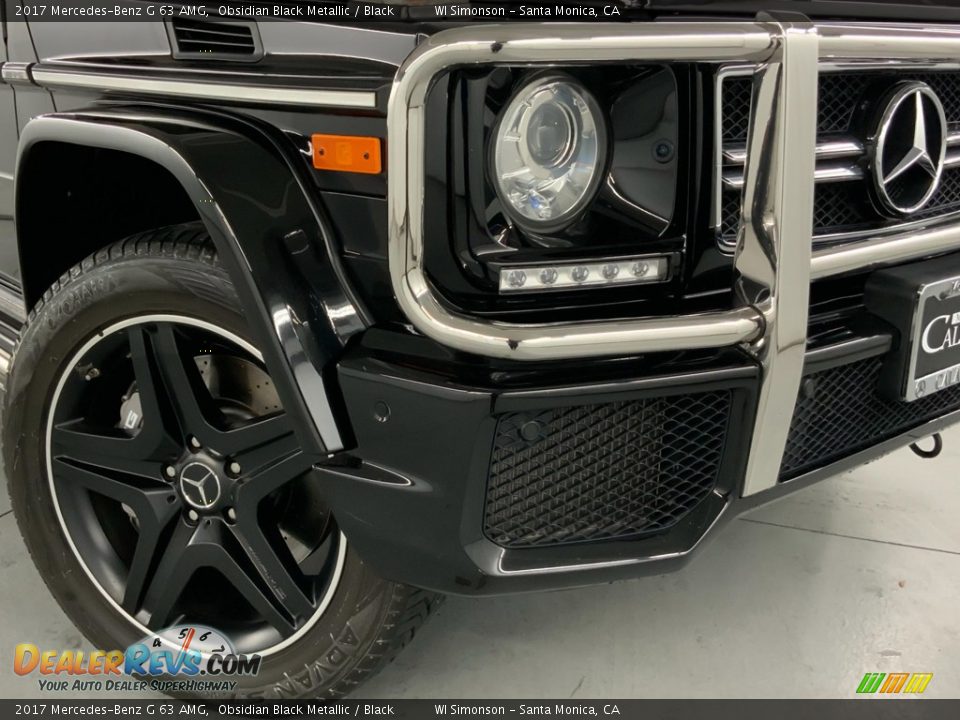 2017 Mercedes-Benz G 63 AMG Obsidian Black Metallic / Black Photo #3