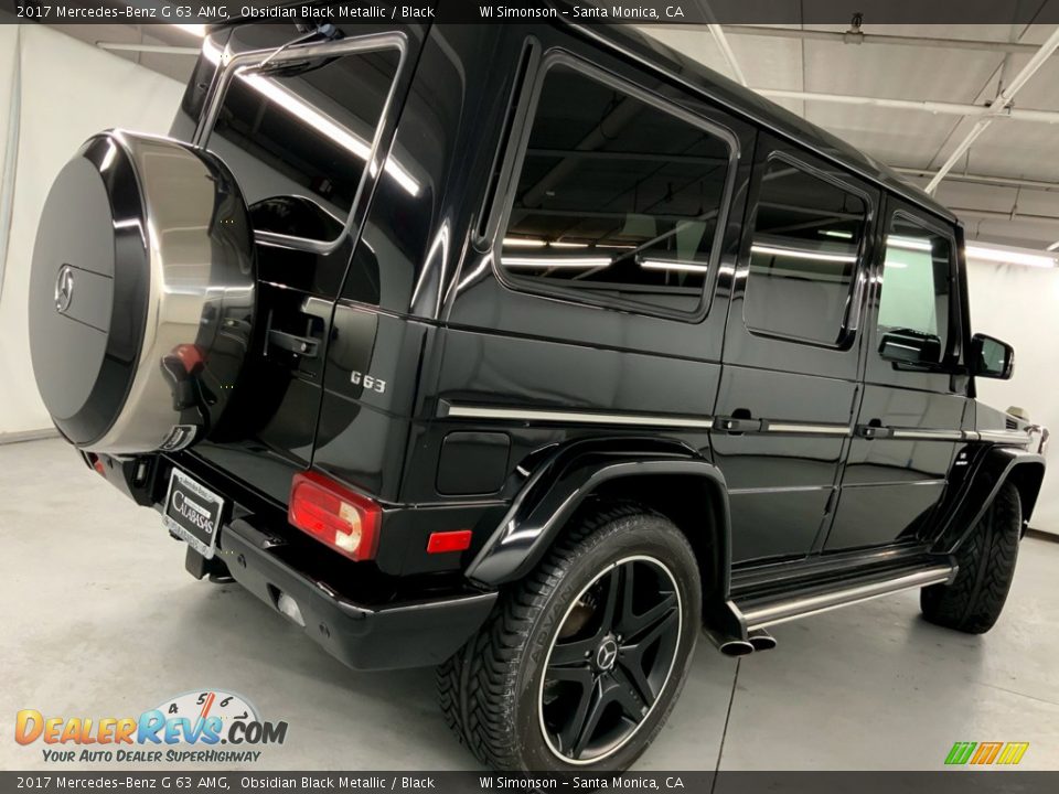 2017 Mercedes-Benz G 63 AMG Obsidian Black Metallic / Black Photo #5