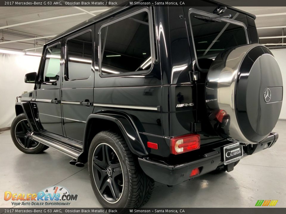 2017 Mercedes-Benz G 63 AMG Obsidian Black Metallic / Black Photo #13