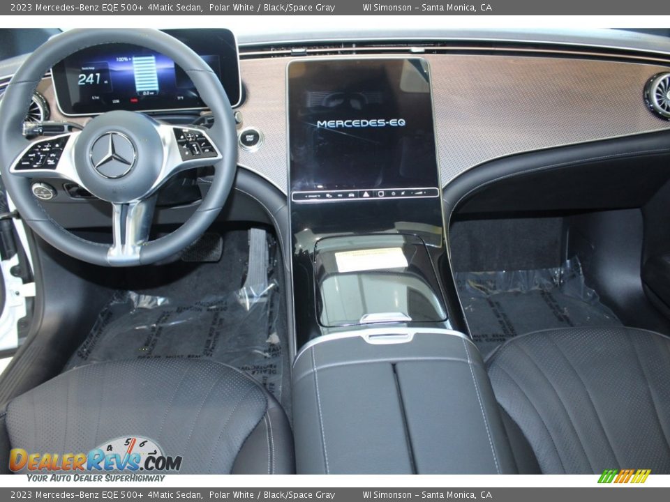 Controls of 2023 Mercedes-Benz EQE 500+ 4Matic Sedan Photo #12