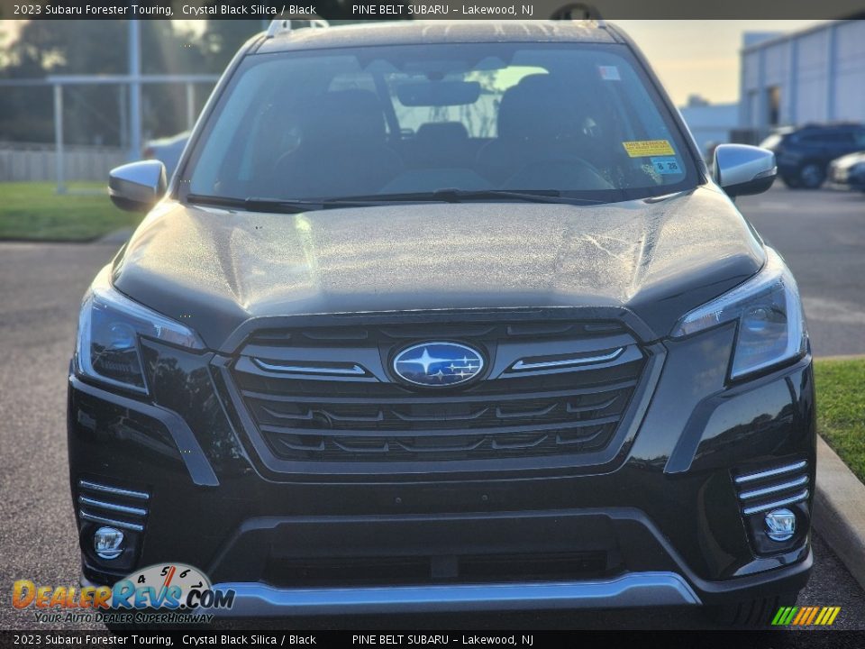 2023 Subaru Forester Touring Crystal Black Silica / Black Photo #2