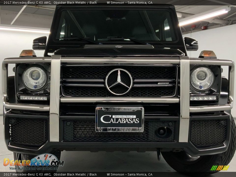 2017 Mercedes-Benz G 63 AMG Obsidian Black Metallic / Black Photo #16