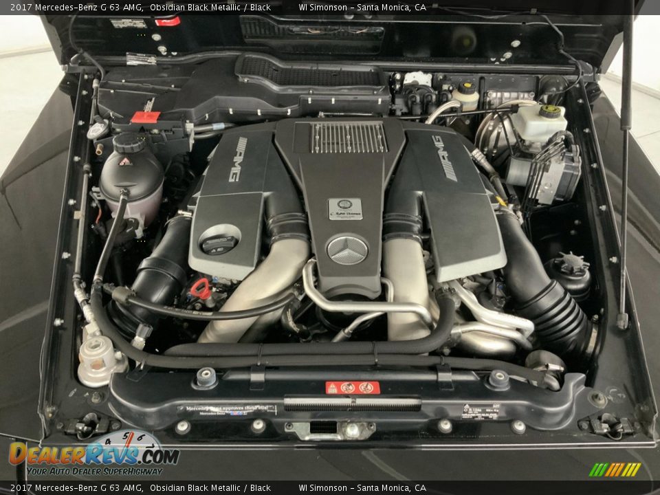 2017 Mercedes-Benz G 63 AMG 5.5 Liter AMG biturbo DOHC 32-Valve VVT V8 Engine Photo #18