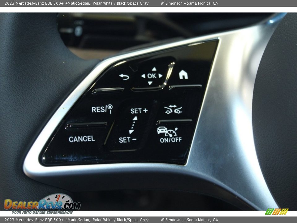 2023 Mercedes-Benz EQE 500+ 4Matic Sedan Steering Wheel Photo #17