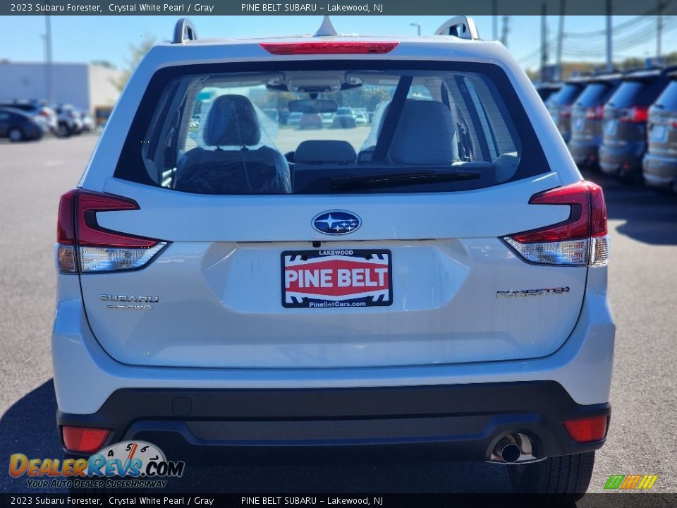 2023 Subaru Forester Crystal White Pearl / Gray Photo #5