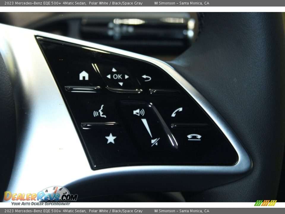 2023 Mercedes-Benz EQE 500+ 4Matic Sedan Steering Wheel Photo #18