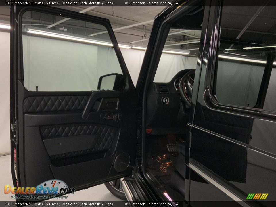 2017 Mercedes-Benz G 63 AMG Obsidian Black Metallic / Black Photo #20