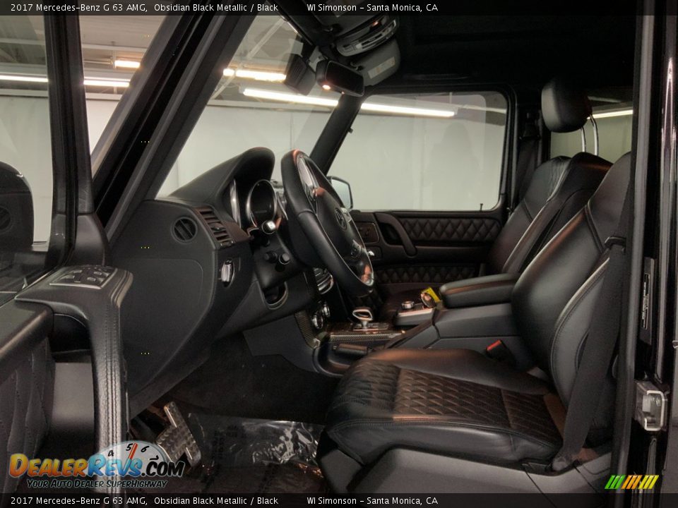 Front Seat of 2017 Mercedes-Benz G 63 AMG Photo #21