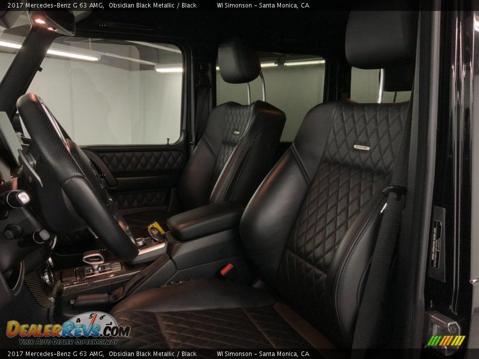 Front Seat of 2017 Mercedes-Benz G 63 AMG Photo #22